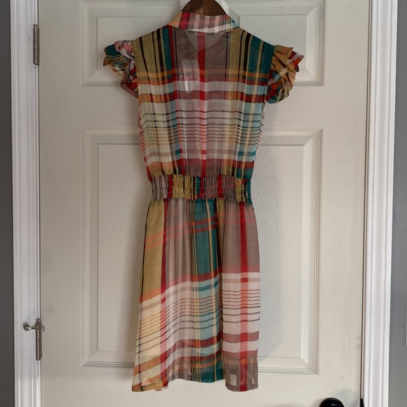 Twenty- One Plaid Ruffle Dress - Picture 2 of 9